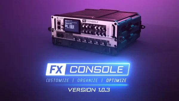 AE插件：FX Console V1.0.5 特效插件管理控制工具_提升工作效率(Win&Mac)