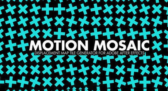 中文汉化AE插件-运动马赛克网格排列随机动画 Motion Mosaic v1.0 Win