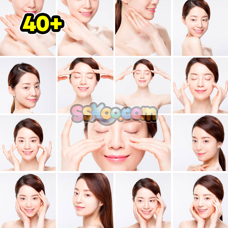 美容护肤护理女性人物照片特写高清组图JPG摄影图片插图设计素材插图