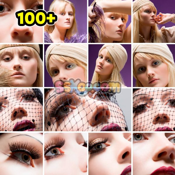 女性美女表情人物照片特写高清JPG摄影壁纸背景图片插图设计素材