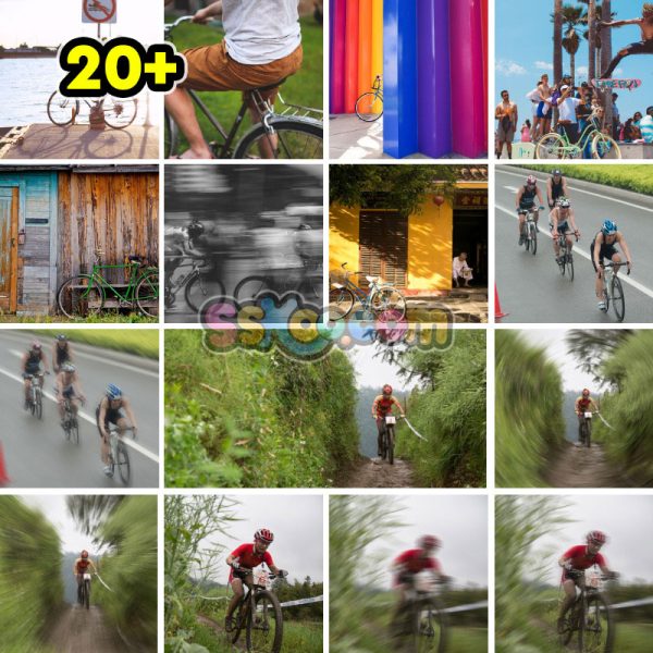 自行车单车脚踏车山地车特写高清JPG摄影壁纸背景插图设计素材