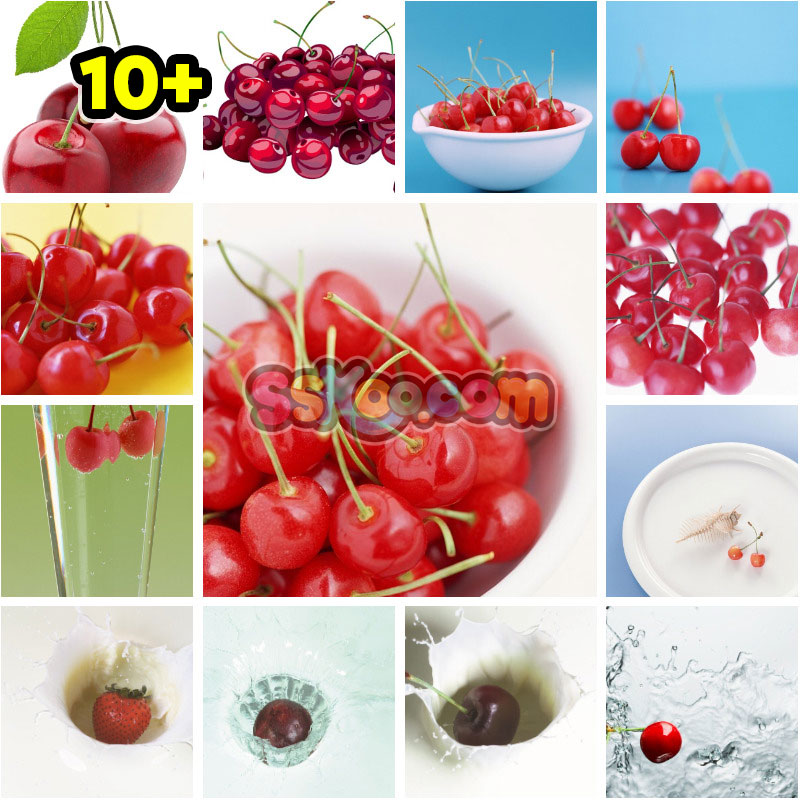 樱桃新鲜水果高清照片摄影图片食品美食特写农产品大图插图插图
