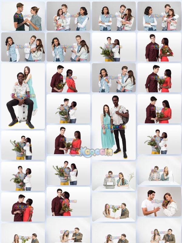 爱情恋爱情侣夫妻场景特写JPG摄影照片壁纸背景图片插图设计素材插图1