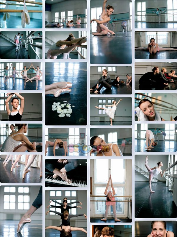 跳芭蕾的美女人物照片特写高清JPG壁纸背景插图设计素材插图1
