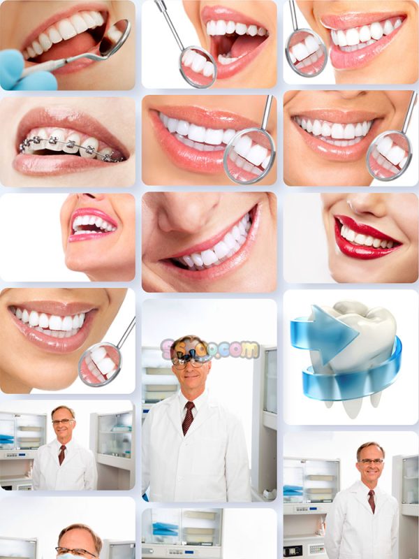 牙医诊所口腔健康高清JPG摄影壁纸背景图片插图设计素材插图1