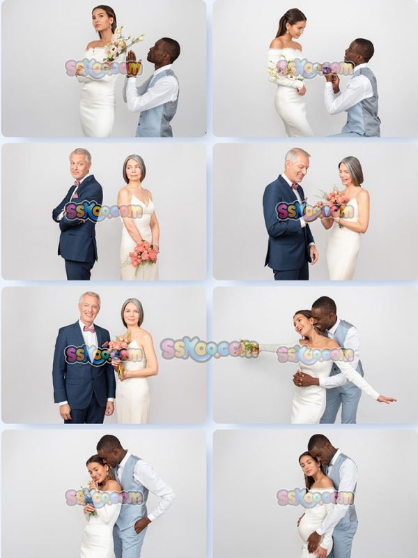 婚纱孕照结婚照套图组图JPG摄影照片壁纸背景图片插图设计素材插图1