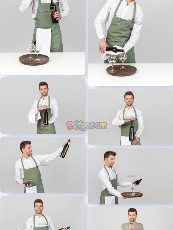帅哥男性下厨厨房美食特写组图JPG摄影照片壁纸背景插图设计素材插图2