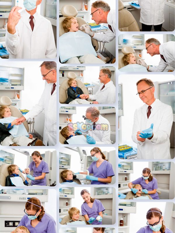 牙医诊所口腔健康高清JPG摄影壁纸背景图片插图设计素材插图2
