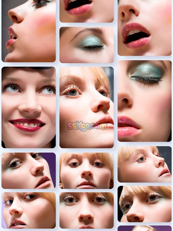 女性美女表情人物照片特写高清JPG摄影壁纸背景图片插图设计素材插图2