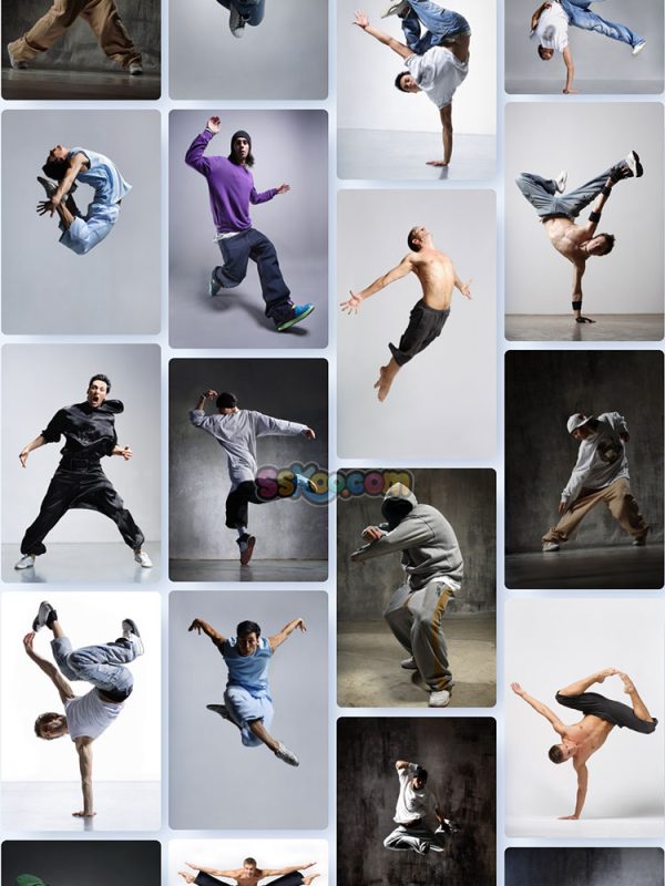 舞姿舞蹈跳舞姿态动感运动街舞男孩姿势高清JPG摄影照片插图设计素材插图2