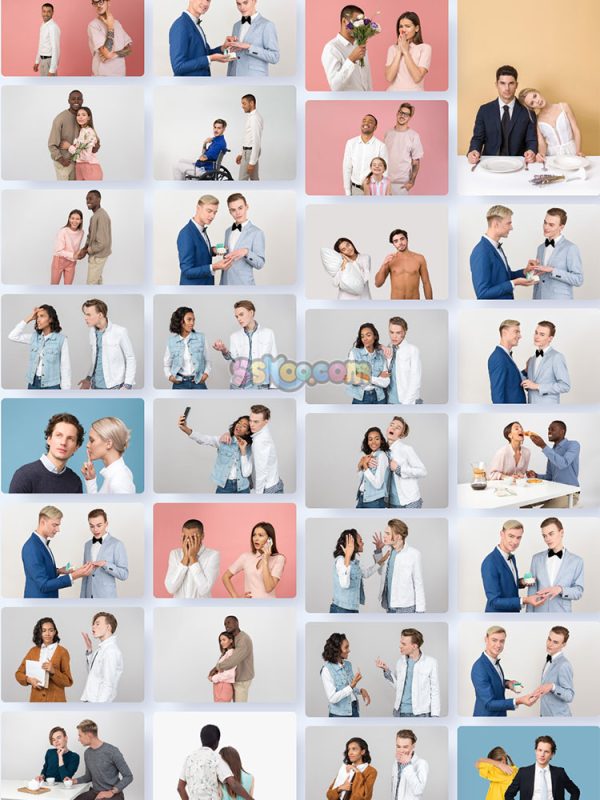 恋爱夫妇夫妻情侣伴侣朋友JPG摄影照片壁纸背景图片插图设计素材插图3