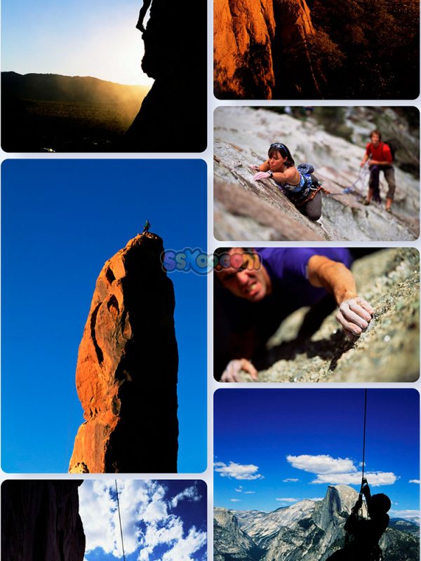 攀岩探险极限运动场景特写高清JPG摄影照片壁纸背景插图设计素材插图3