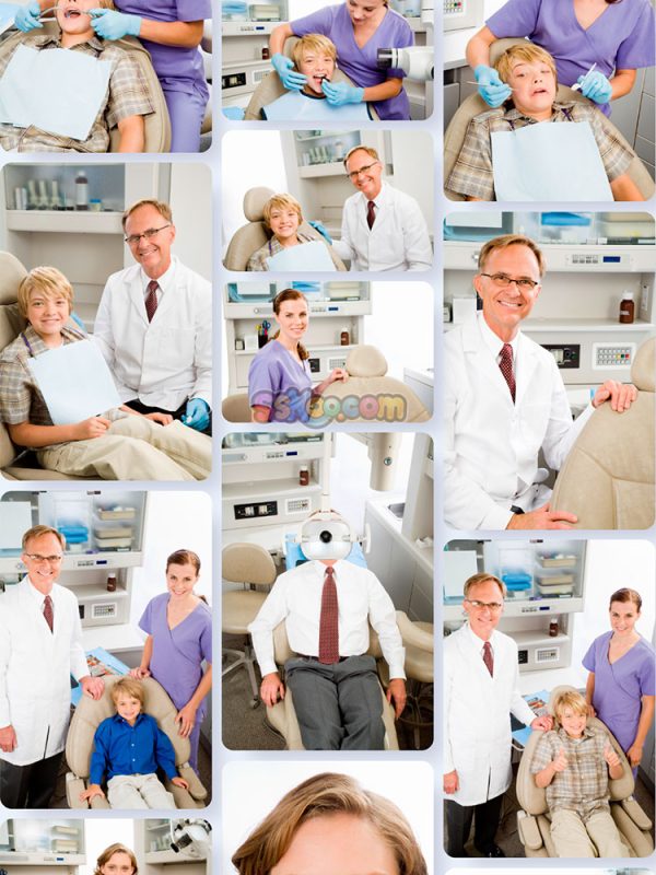 牙医诊所口腔健康高清JPG摄影壁纸背景图片插图设计素材插图3