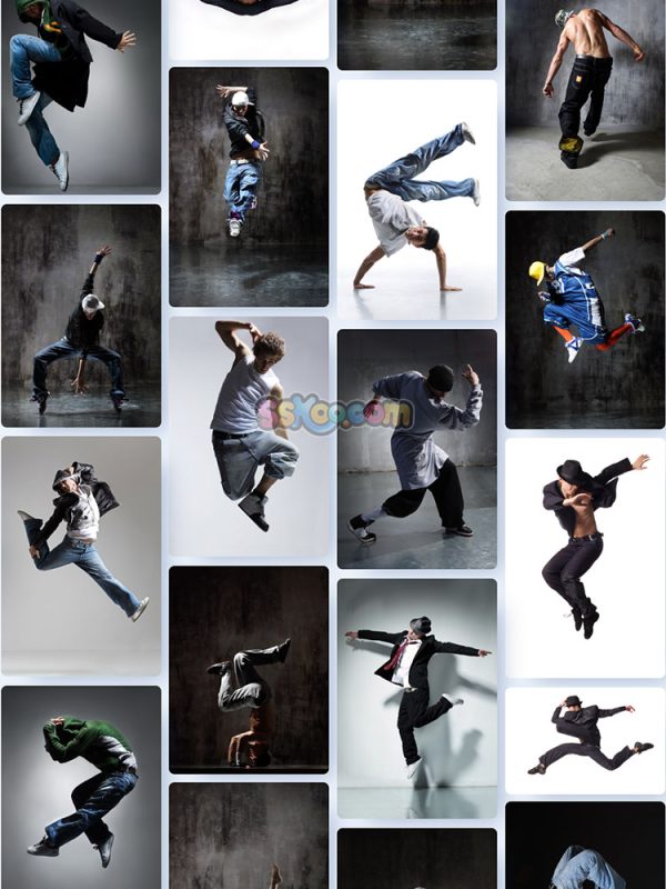 舞姿舞蹈跳舞姿态动感运动街舞男孩姿势高清JPG摄影照片插图设计素材插图3