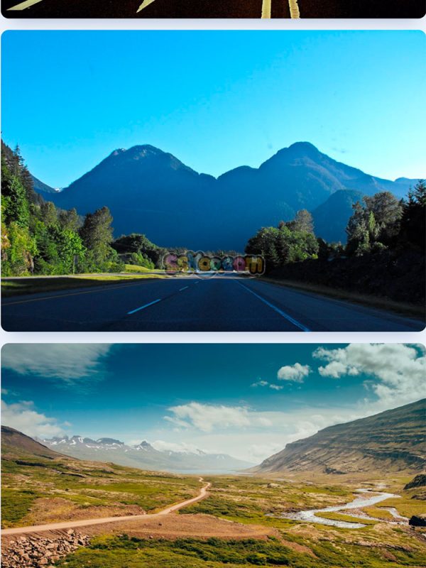北欧冰岛高速公路道路高清照片设计素材JPG摄影壁纸背景图片插图素材插图3