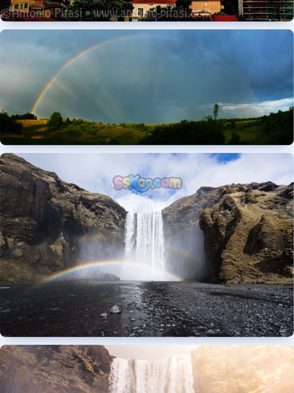 天空自然景观彩虹组图特写高清JPG摄影照片壁纸背景图片插图素材插图3