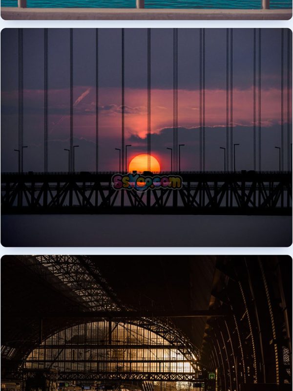 大桥高架桥桥梁观光木桥天桥特写高清JPG摄影壁纸背景插图素材插图3