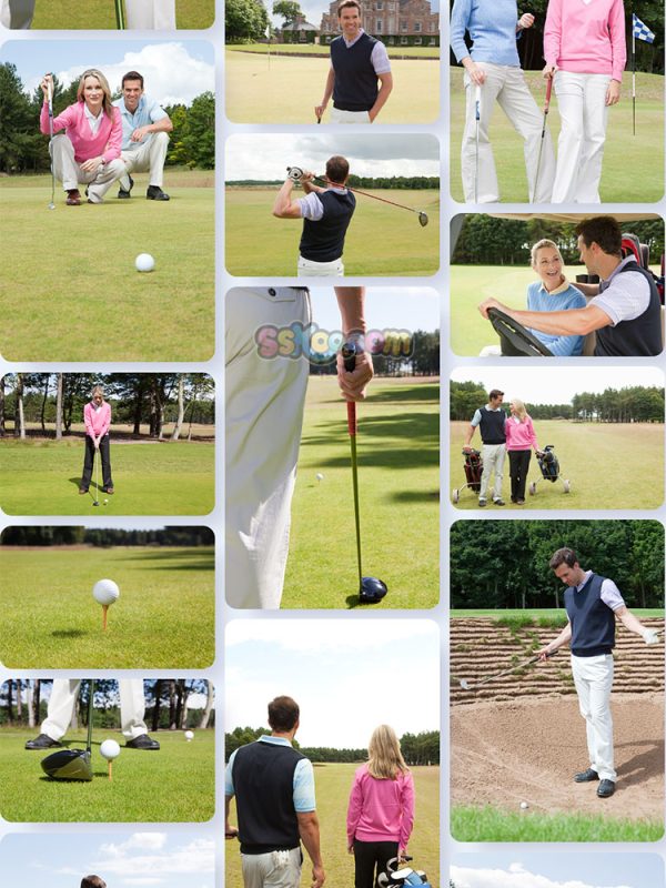 打高尔夫打球体育运动高清JPG摄影照片壁纸背景图片插图设计素材插图4