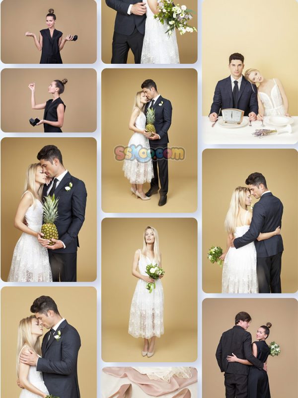 男女婚礼婚纱婚庆结婚特写JPG摄影壁纸背景图片插图设计素材插图4