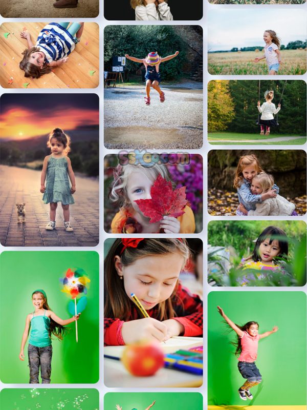 小女孩女娃娃儿童高清JPG摄影壁纸背景图片插图设计素材插图4