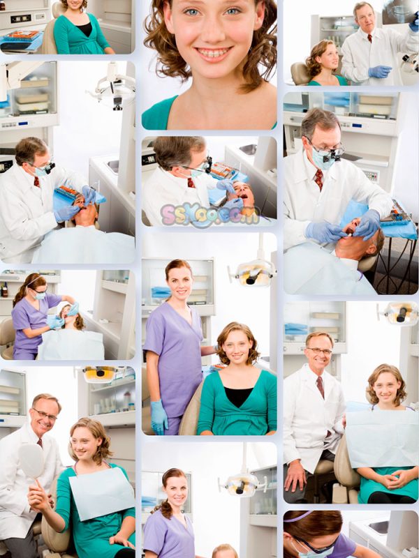 牙医诊所口腔健康高清JPG摄影壁纸背景图片插图设计素材插图4