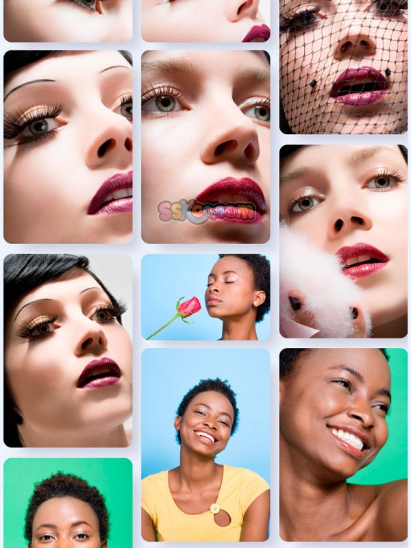 女性美女表情人物照片特写高清JPG摄影壁纸背景图片插图设计素材插图4
