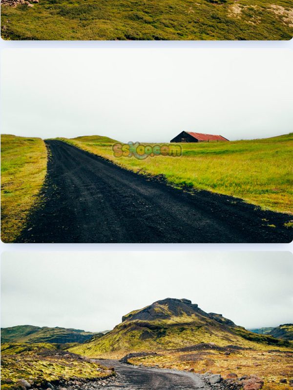 北欧冰岛高速公路道路高清照片设计素材JPG摄影壁纸背景图片插图素材插图4