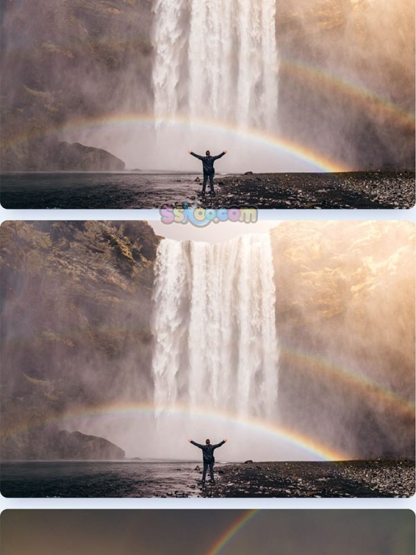 天空自然景观彩虹组图特写高清JPG摄影照片壁纸背景图片插图素材插图4