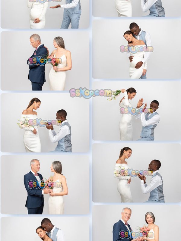 婚纱孕照结婚照套图组图JPG摄影照片壁纸背景图片插图设计素材插图4