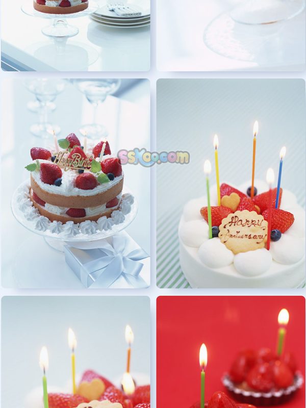 甜食草莓蛋糕草莓派甜点高清照片摄影图片食品美食特写大图插图插图4
