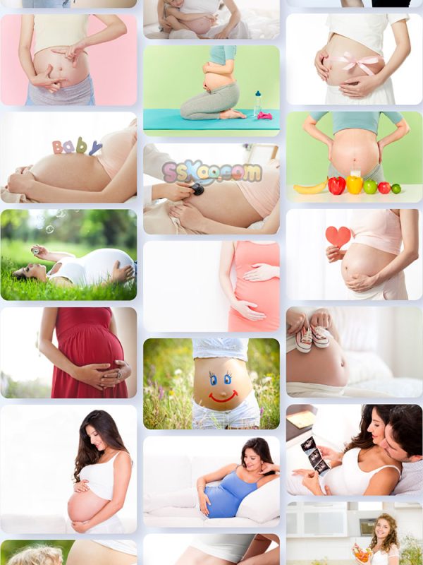 怀孕母亲孕妈孕妇准妈妈高清JPG摄影壁纸背景图片插图设计素材插图5