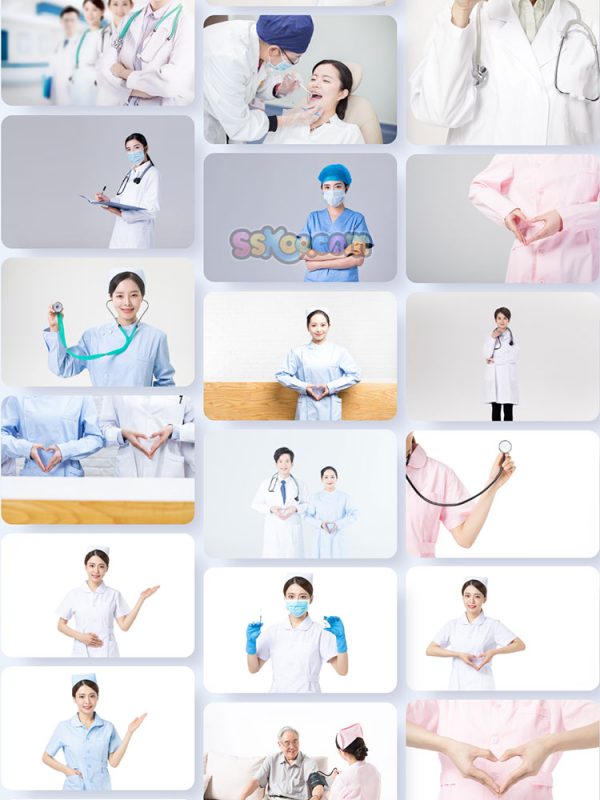 医生护士人物照片特写高清JPG摄影壁纸背景图片插图设计素材插图5
