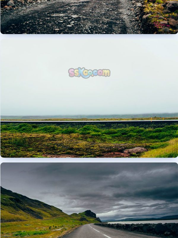 北欧冰岛高速公路道路高清照片设计素材JPG摄影壁纸背景图片插图素材插图5