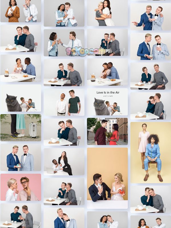恋爱夫妇夫妻情侣伴侣朋友JPG摄影照片壁纸背景图片插图设计素材插图6