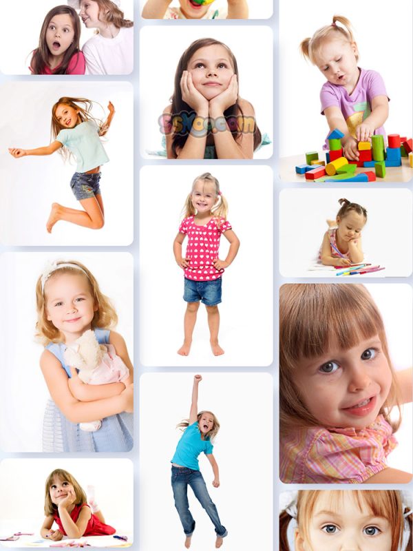 小女孩女娃娃儿童高清JPG摄影壁纸背景图片插图设计素材插图6