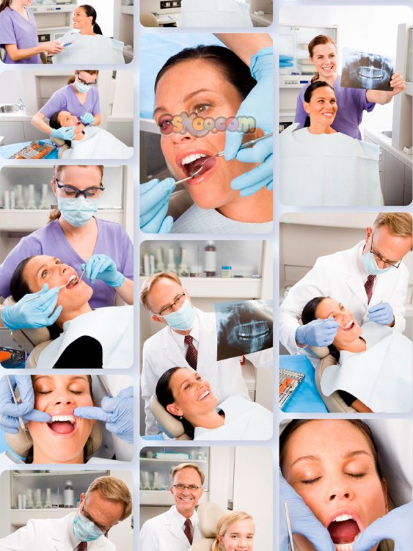 牙医诊所口腔健康高清JPG摄影壁纸背景图片插图设计素材插图6