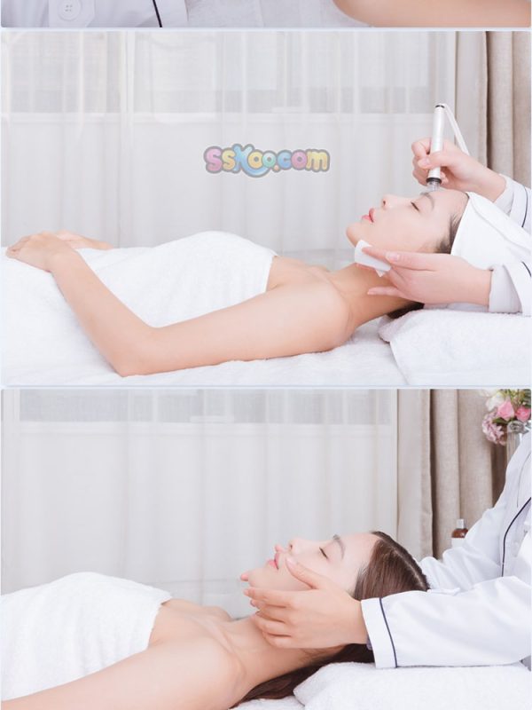 亚洲女性模特人物美容院护肤面部护理JPG高清图片插图设计素材插图6