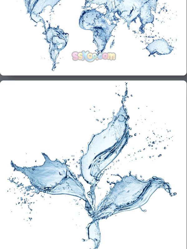 大海流水水滴水质水形态特写高清JPG摄影照片壁纸背景图片插图设计素材插图6