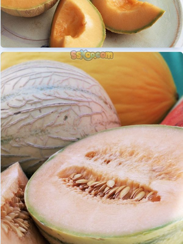 西瓜甜瓜新鲜水果高清照片摄影图片食品美食特写农产品大图插图插图6