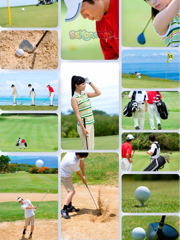 打高尔夫打球体育运动高清JPG摄影照片壁纸背景图片插图设计素材插图7
