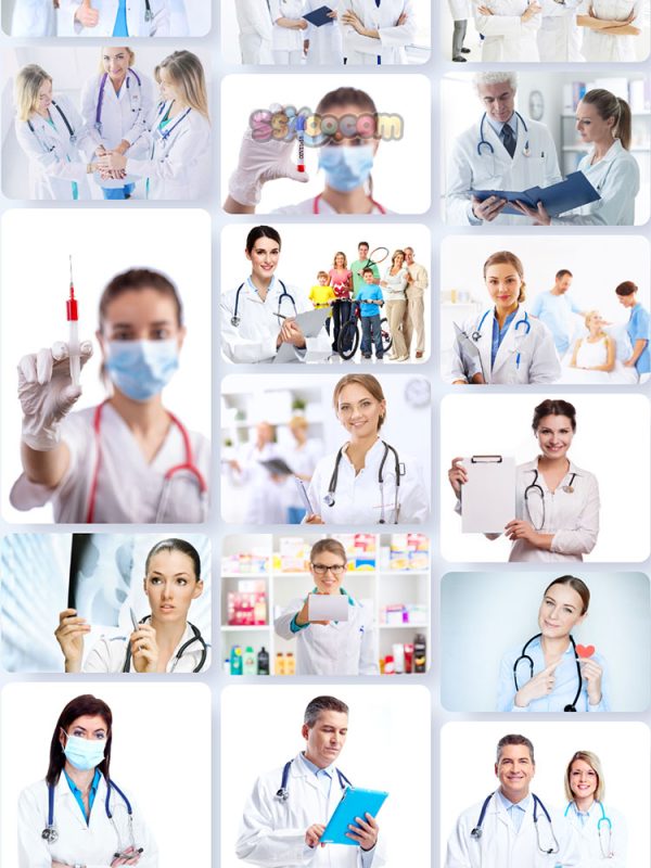 医生护士人物照片特写高清JPG摄影壁纸背景图片插图设计素材插图7
