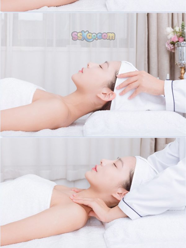 亚洲女性模特人物美容院护肤面部护理JPG高清图片插图设计素材插图7