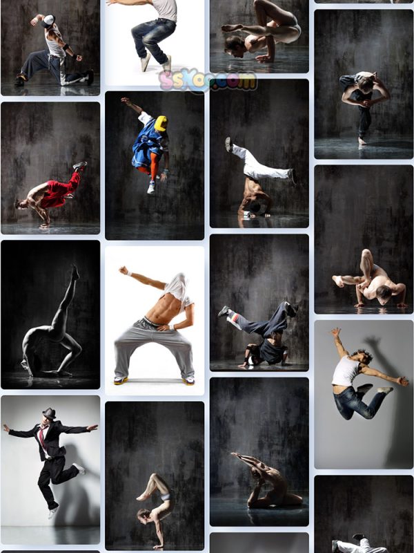 舞姿舞蹈跳舞姿态动感运动街舞男孩姿势高清JPG摄影照片插图设计素材插图7