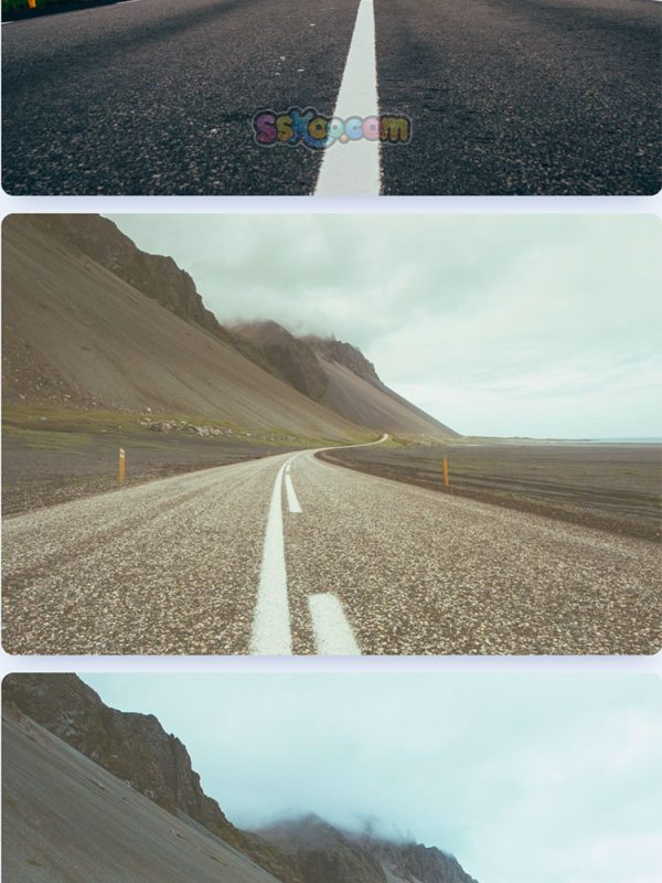 北欧冰岛高速公路道路高清照片设计素材JPG摄影壁纸背景图片插图素材插图7