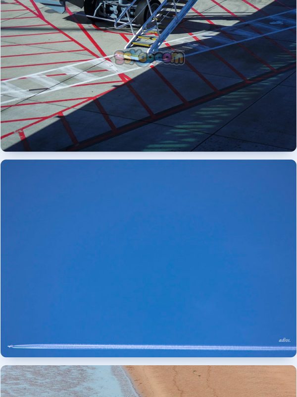 高清飞机图航空图片空中飞翔客运客机直升飞机机舱俯视图设计素材插图7