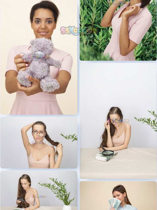 美女妹子女性特写人物图片组图JPG摄影照片壁纸背景插图设计素材插图7