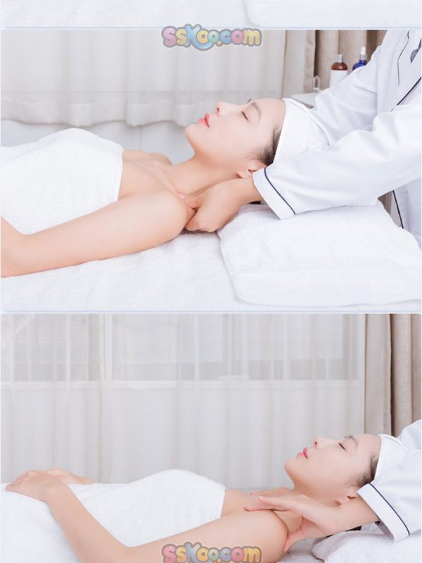 亚洲女性模特人物美容院护肤面部护理JPG高清图片插图设计素材插图8