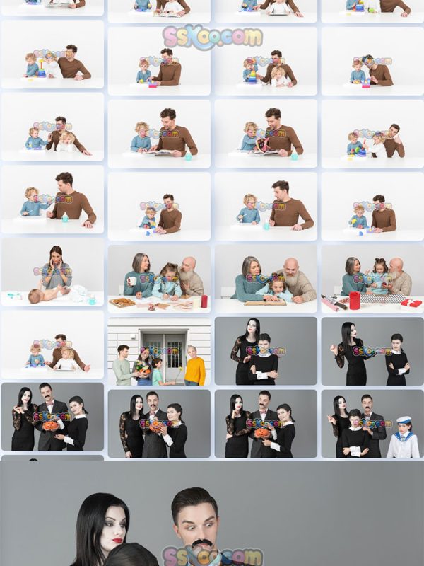 家庭亲子孩子生活场景特写JPG摄影照片壁纸背景图片插图设计素材插图8