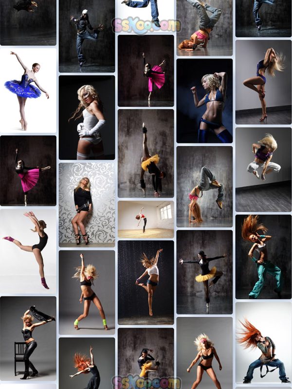 动感舞姿舞蹈跳舞运动街舞女孩高清JPG摄影照片壁纸背景图片插图设计素材插图8