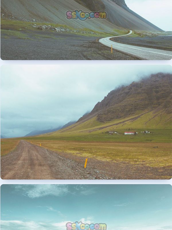 北欧冰岛高速公路道路高清照片设计素材JPG摄影壁纸背景图片插图素材插图8